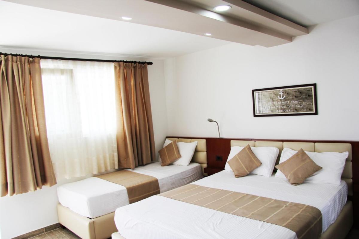 Hotel Antag Shengjin Bagian luar foto